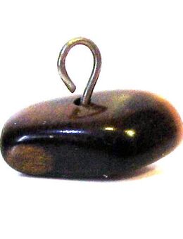 Tigerauge - Edelstein - Anhänger ohne Kette - gut erhalten - Biebesheim (Rhein)