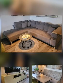 Couch grau l-form - Moers