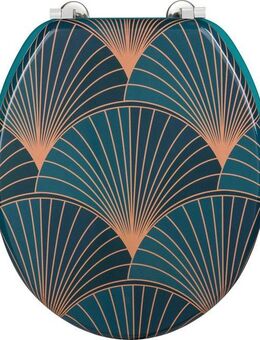 WENKO WC-Sitz Aira, aus MDF, FSC® zertifiziert, feuchtigkeitsresistent