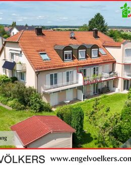 Top gepflegte Erdgeschosswohnung mit Balkon und Stellplatz - Esselbach