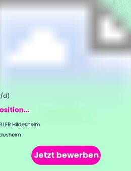Disposition (m/w/d) - Hildesheim