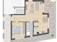 Penthouse - zum Sundowner auf Ihre herrliche Dachterrasse! 2-Zi-Whg. - Waldenbuch