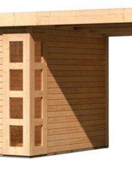 Karibu Gartenhaus Nordsee 5, BxT: 592x262 cm, (Set)