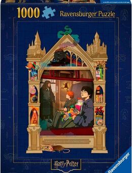 Ravensburger Puzzle Harry Potter auf dem Weg nach Hogwarts, 1000 Puzzleteile, Made in Germany