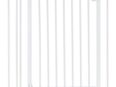 Hauck Türschutzgitter Clear Step Set 2 inklusive Verlängerung 9 cm, White, auch als Treppenschutzgitter verwendbar, 84-89 cm, flacher Durchgang in 00000