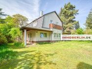IMMOBERLIN.DE - Imposantes Haus mit Gartenidylle für eine große Familie in exzellenter Mikro- & Makrolage - Kleinmachnow