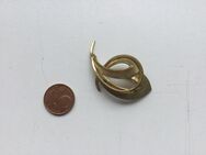 Damen Schmuck Vintage Brosche geschwungen 1950er Jahre - Fulda