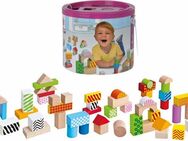 Eichhorn Color, Holzbausteine Spielbausteine, (50 St)