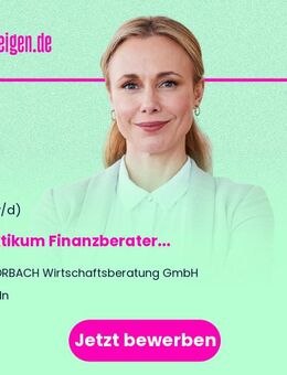Praktikum Finanzberater (m/w/d) - Hamburg