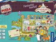 Kosmos Puzzle Story Puzzle: Die Schule der magischen Tiere, Fürchterlich Feierlich, 200 Puzzleteile, mit Leuchteffekt, Made in Germany