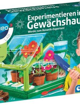 Clementoni® Experimentierkasten Galileo, Experimentieren im Gewächshaus, Made in Europe
