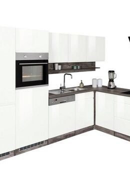 KOCHSTATION Winkelküche KS-Virginia, Stellbreite 290/190 cm cm, wahlweise mit Induktion