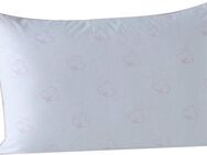 Yatas Bedding Baumwollkissen Cotton, Kissen 40x80 cm, Bauchschläfer, Rückenschläfer, Seitenschläfer, allergiker geeignet (Hausstauballergiker)
