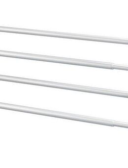 Ruco Schuhregal breitenverstellbares Regal, Für bis zu 12 Paar Schuhe, aus hochwertigem Aluminium, Made in Germany