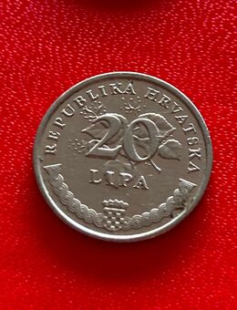 Münze Münzen Umlaufmünze Kroatien 20 Lipa 2015 - Alzey