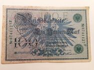 Reichsbanknoten 1908-14 Währung diverse Scheine uralt gut erhalte - Hamburg Wandsbek