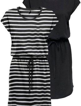 ONLY Shirtkleid ONLMAY LIFE S/S DRESS 2 PACK CS JRS (2er-Pack) Sommerkleid