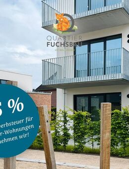 Maisonette mit großer Wohnküche, 2 Terrassen, Balkon, Gartenanteil, bezugsfertig! - Rellingen