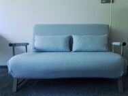 Schlafsofa, Taubenblau, ohne gebrauchspuren, 70 € - Ahrensburg