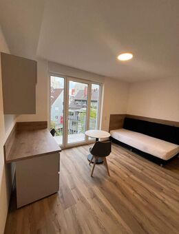 *Exklusive vollmöblierte 1-Zimmer-Neubauwohnung mit Balkon in bester Darmstädter Lage!* - Darmstadt