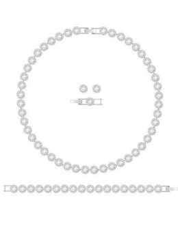Swarovski Schmuckset Una Angelic (Set, 4-tlg), mit Swarovski® Kristallen
