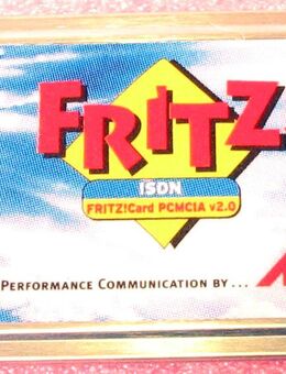 Fritz! Card ISDN PCMCIA V2.0 AVM - für Notebooks - sehr guter Zustand - Biebesheim (Rhein)