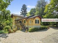 IMMOBERLIN.DE - Exzellente historische Villa mit Sonnenterrassen auf parkähnlichem Grundstück - Michendorf