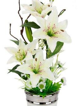 Kunstpflanze Lilien Lilien, I.GE.A., Höhe 55 cm
