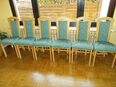 6x Stühle gepolstert Polsterstühle Esszimmerstühle Holz massiv Massivholz aus Wohnungsauflösung in 45721