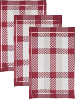 ROSS Geschirrtuch SUPERIOR, (Set, 3-tlg), aus 100% Baumwolle, 50x70 cm