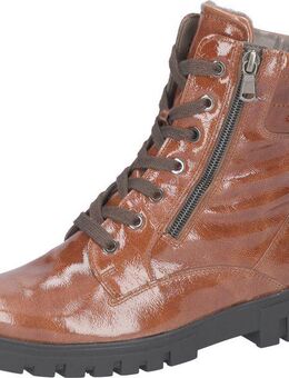 Waldläufer H-SERENA Schnürstiefelette, Schnürboots, Lackstiefelette, in Bequemweite G (weit)