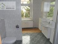 Ruhig gelegene 2-Raumwohnung, Tageslichtbad mit Dusche PLUS Wanne, schöner Gemeinschaftsgarten - Werdau