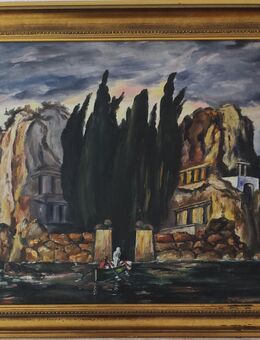 Ölgemälde 65 x 50 cm - Riesa
