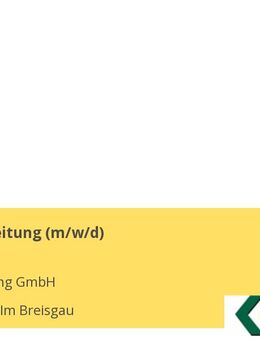 Sachbearbeitung (m/w/d) - Freiburg (Breisgau)