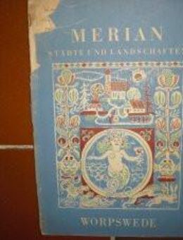 MERIAN: Städte und Landschaften - Worpswede. Broschüre v. 1949 - Rosenheim