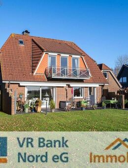 Repräsentatives Friesenhaus mit Garage in exclusiver Lage mit unverbaubarem Südblick - Leck