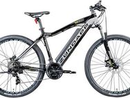 Zündapp E-Bike Mountainbike Z801, 21 Gang Shimano Tourney RD-TY300 Schaltwerk, Kettenschaltung, Heckmotor, 418 Wh, Pedelec, Elektrofahrrad für Damen u. Herren, MTB
