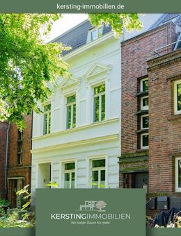 Wohnen auf Zeit in lichtdurchfluteter Altbauvilla mit Garten in Krefeld-Bockum! - Krefeld