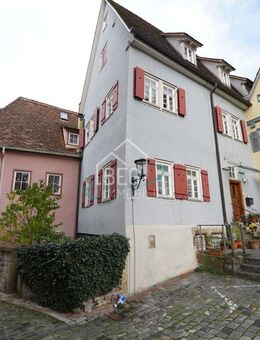 Historisches Wohnen im Herzen von Schwäbisch Hall - Zentrales und ruhiges Einfamilienhaus - Schwäbisch Hall