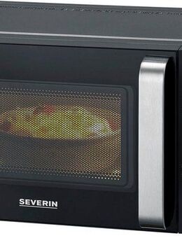 Severin Mikrowelle MW 7781, mit Grillfunktion 2-in-1, Grill, Mikrowelle, 17 l, Kompaktes und schmales Design, Mikrowelle und Grill sind kombinierbar