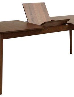 ACTONA GROUP Esstisch Montreux Tisch, Breite 219 cm, Auszug, Nussbaumfurnier, Schmetterlingsauszug inkl. Stauraum