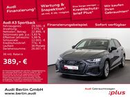 Audi A3, Sportback 45 TFSI e S line, Jahr 2022 - Berlin