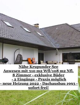 Großes Anwesen für die große Familie - nähe Krupunder See - Haus mit 418 m2 Gebäudenutzfläche - Rellingen