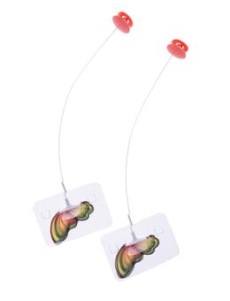 TIAKI 3-in-1 Katzenspielzeug Mariposa - Zubehör: Ersatz-Schmetterlinge (2 Stück)