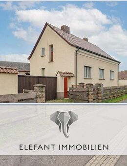 Vierseithof in Saalow | 93 m² Wfl. | 1.810 m² Grdst. | Scheune | Garagen | große Ausbaureserve! - Am Mellensee