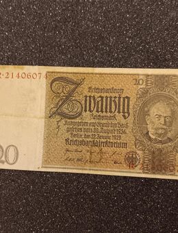 20 Reichsmark Ausgabe 1929 - Kolkwitz