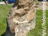 Findling aus Quarzit, Solitärstein, Naturstein, Stele, Fels - Argenthal