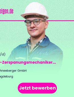 CNC-Zerspanungsmechaniker (m/w/d) - Magdeburg
