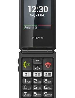 Emporia Talkglam Klapphandy (6,1 cm/2,4 Zoll, 0,3 MP Kamera)