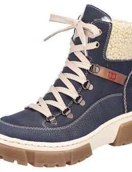 Rieker Winterboots, Schnürboots, Winterstiefelette mit Warmfutter ausgestattet